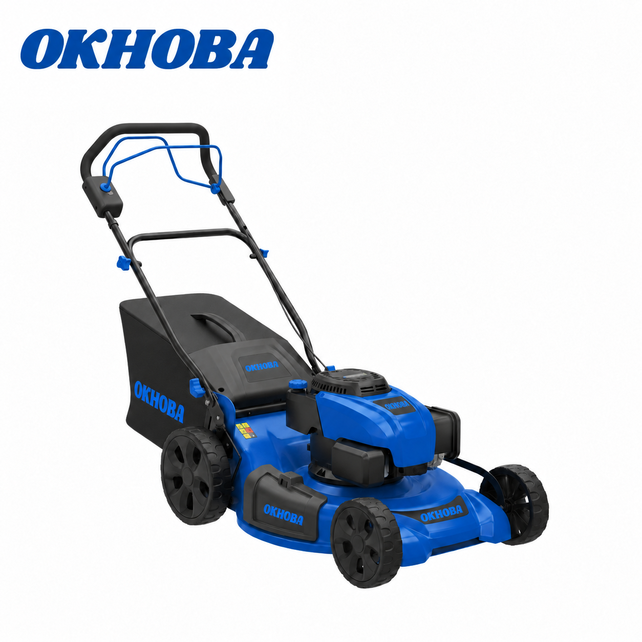 KHOBA Sep 7, 2026, 02_10_11 AM Okhoba TurfMaster 20-Inch 185cc PowerMove 3-in-1 Lawn Mower - Image 1